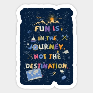 The Journey Sticker